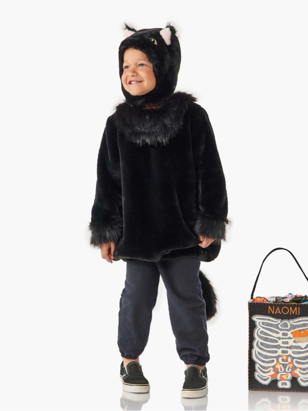 Pottery Barn Kids Black Cat Halloween Costume